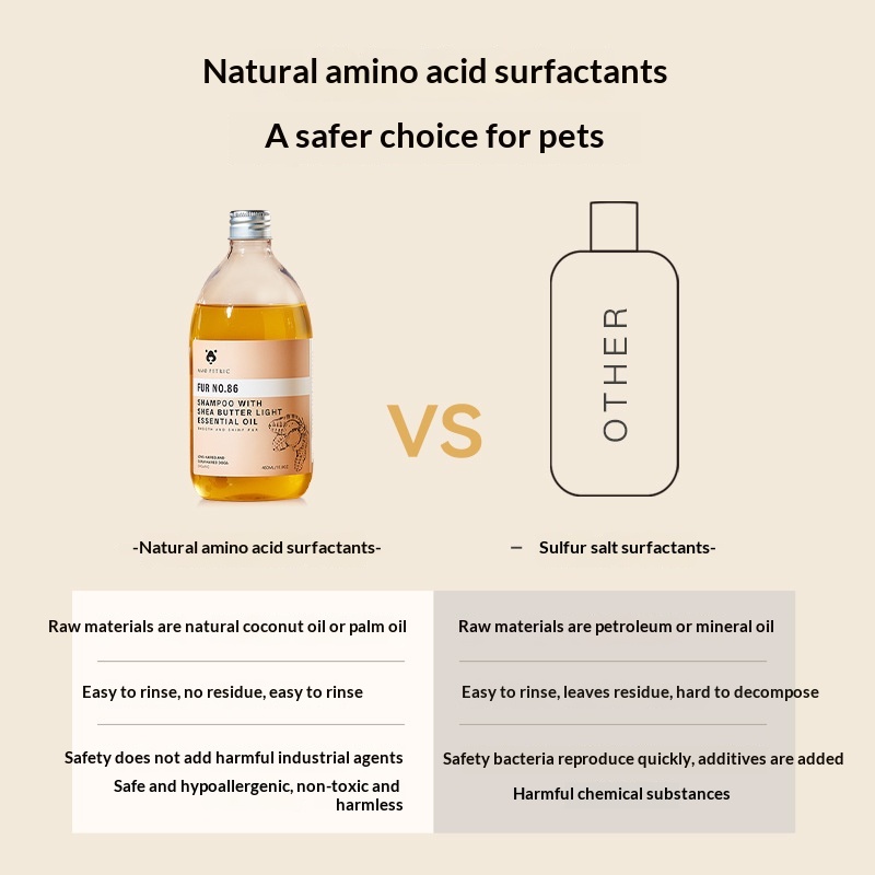 Amber Fir Needle Lightweight Dog Shampoo