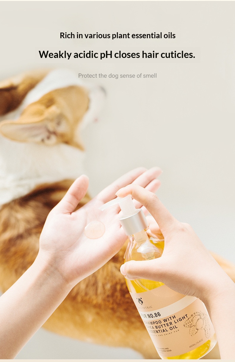 Amber Fir Needle Lightweight Dog Shampoo