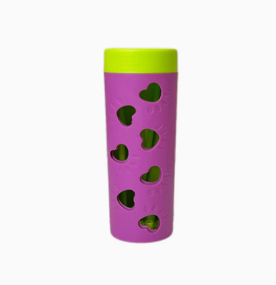 Cat And Dog Puzzle Chewable Hollow-out Treat-dispensing Chew Toy