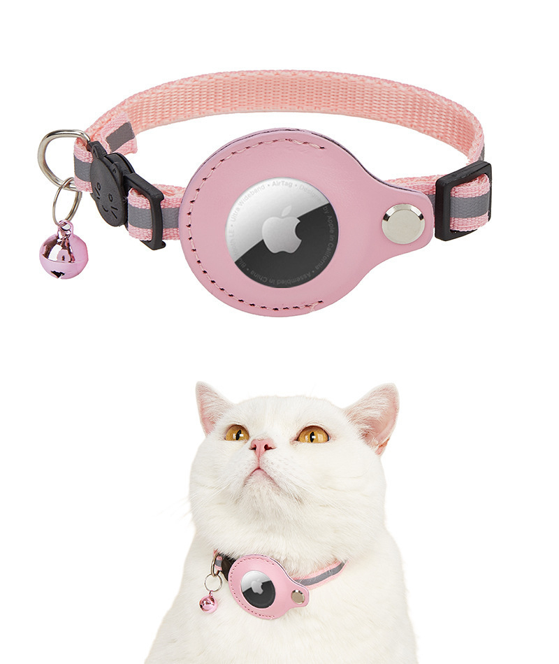 Ships The Same Day Cat GPS Collar Compatible With AirTag, Pet Tracking Collar Anti-loss Locator