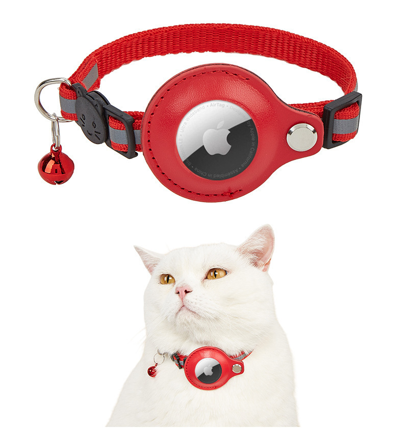 Ships The Same Day Cat GPS Collar Compatible With AirTag, Pet Tracking Collar Anti-loss Locator