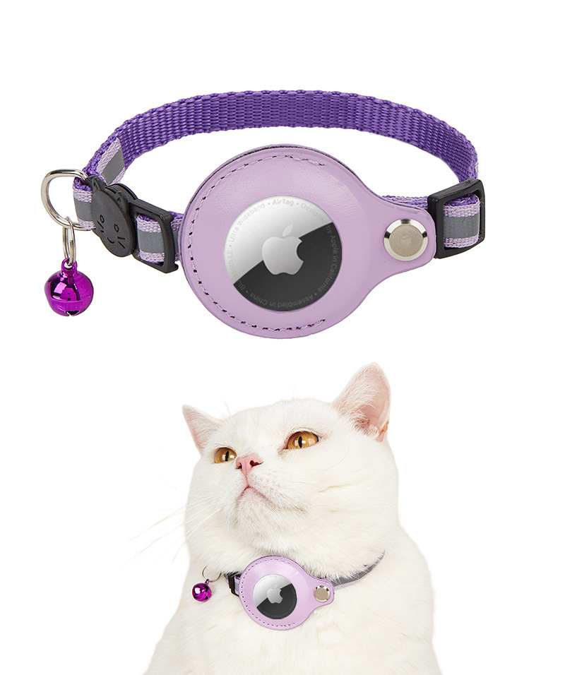 Ships The Same Day Cat GPS Collar Compatible With AirTag, Pet Tracking Collar Anti-loss Locator