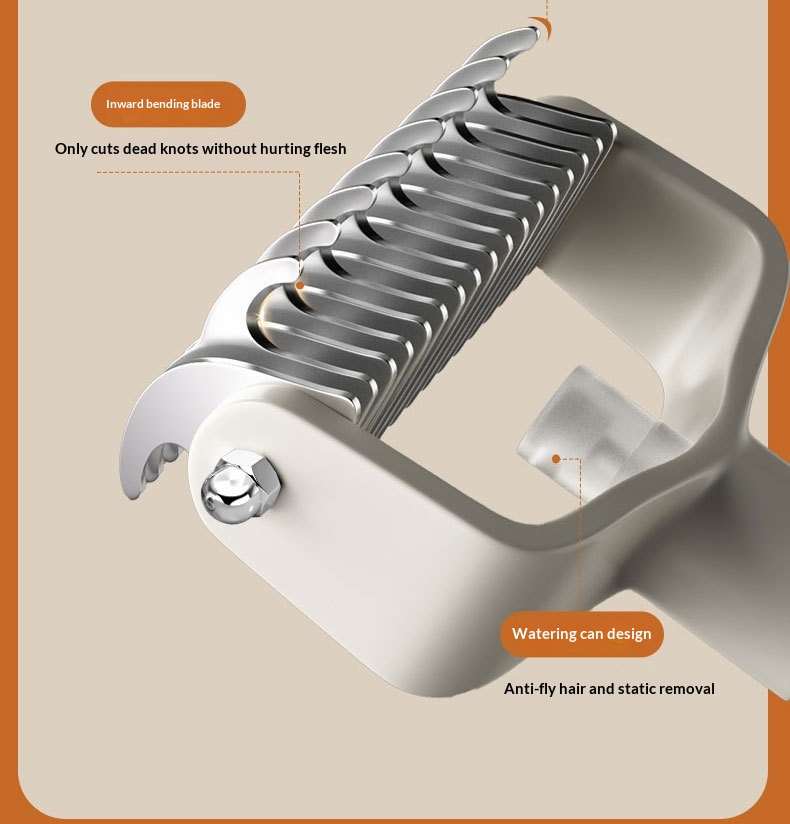 Detangling Spray Comb Thinning Comb And Fluffundercoat Rake