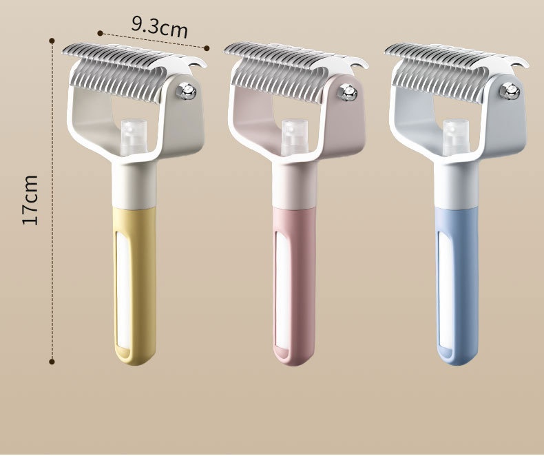 Detangling Spray Comb Thinning Comb And Fluffundercoat Rake