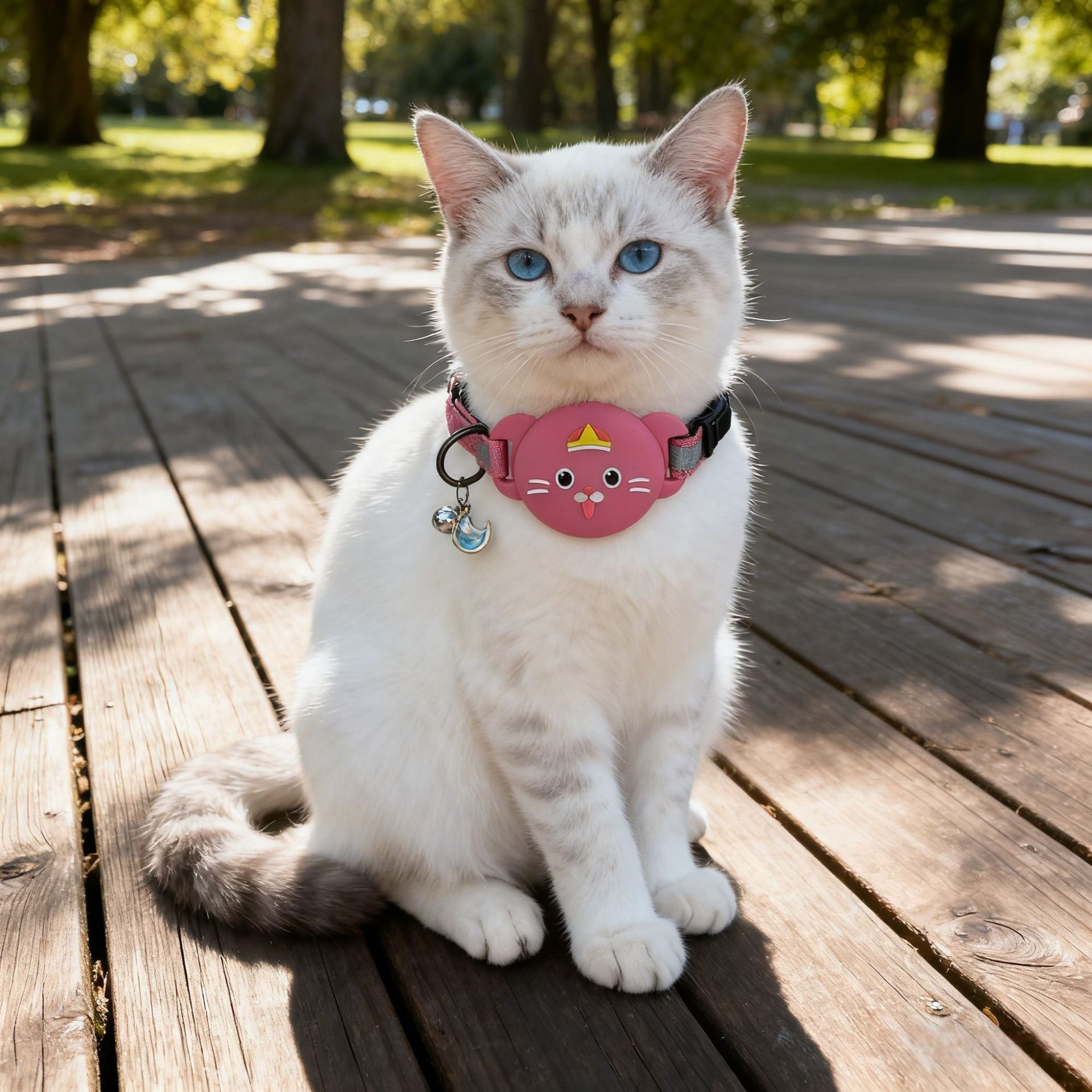 Anti-Suffocation Reflective Bell Dog Collar