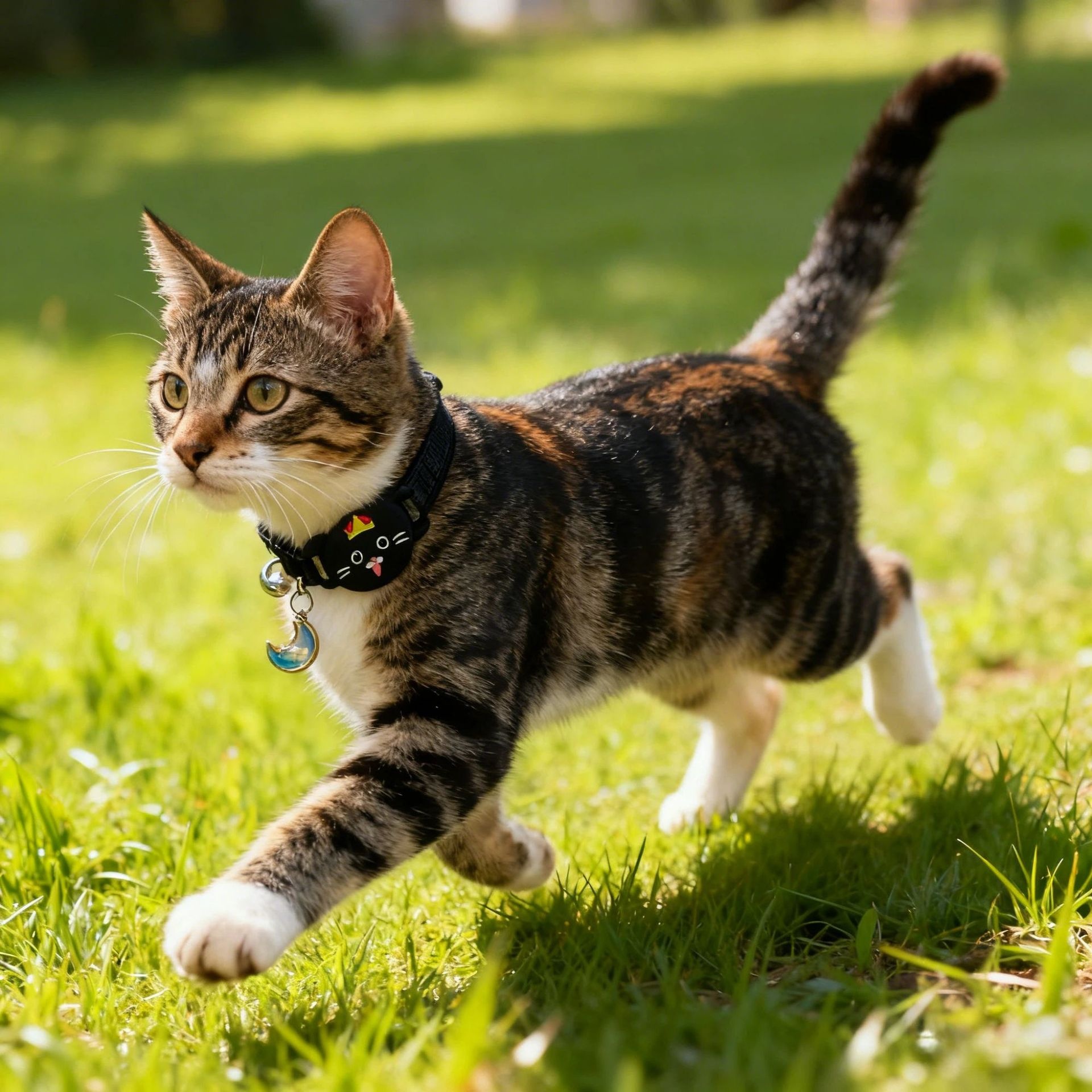 Anti-Suffocation Reflective Bell Dog Collar