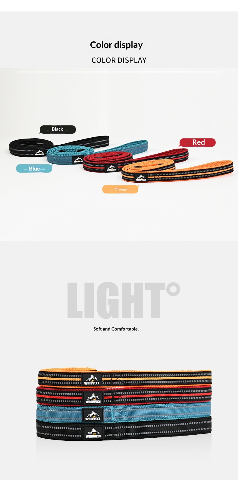 Dog Leash, Anti-pull Walking Leash For Pets